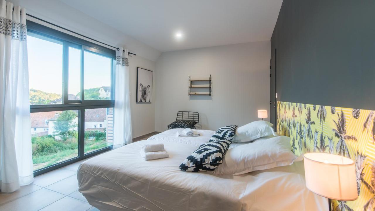 Plein Soleil Avec Jacuzzi Privatif Et Parking Prive Daire Sarlat-la-Canéda Dış mekan fotoğraf